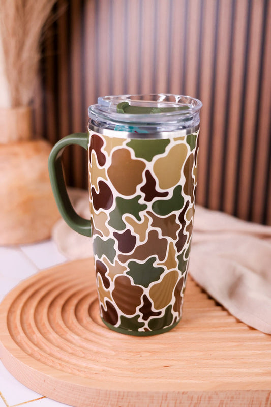 Hunting Camo 22oz Travel Mug - Whiskey Skies - SWIG LIFE