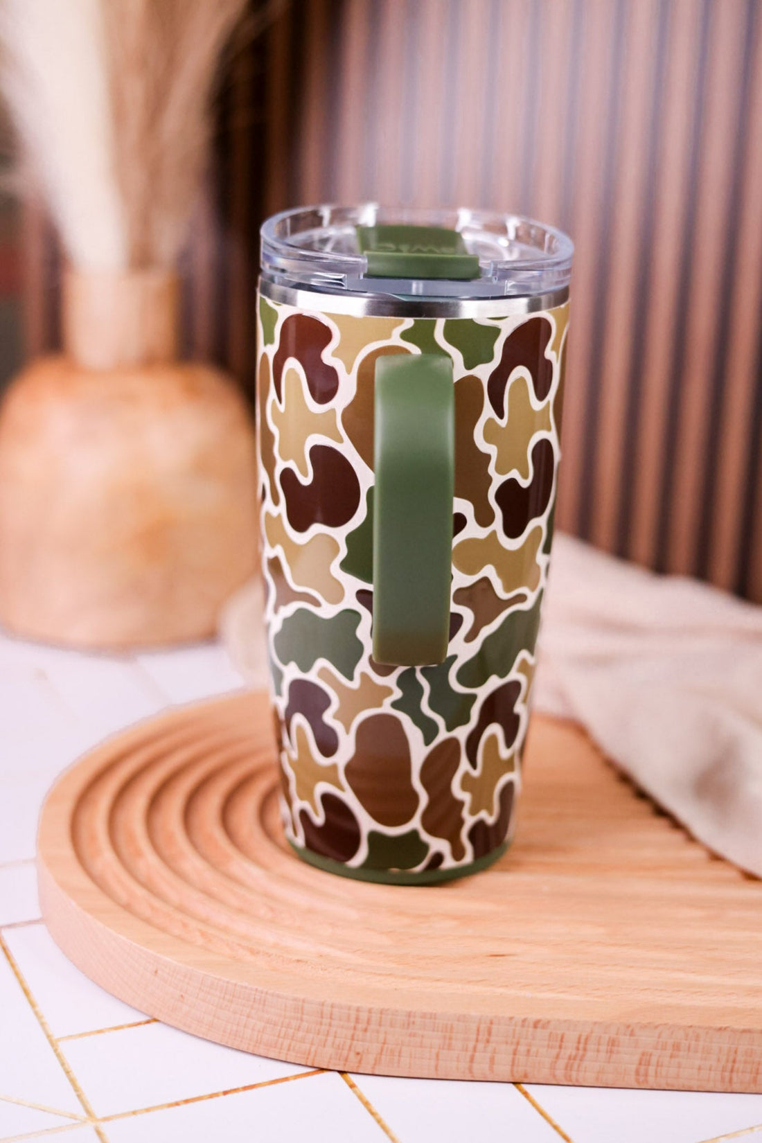 Hunting Camo 22oz Travel Mug - Whiskey Skies - SWIG LIFE