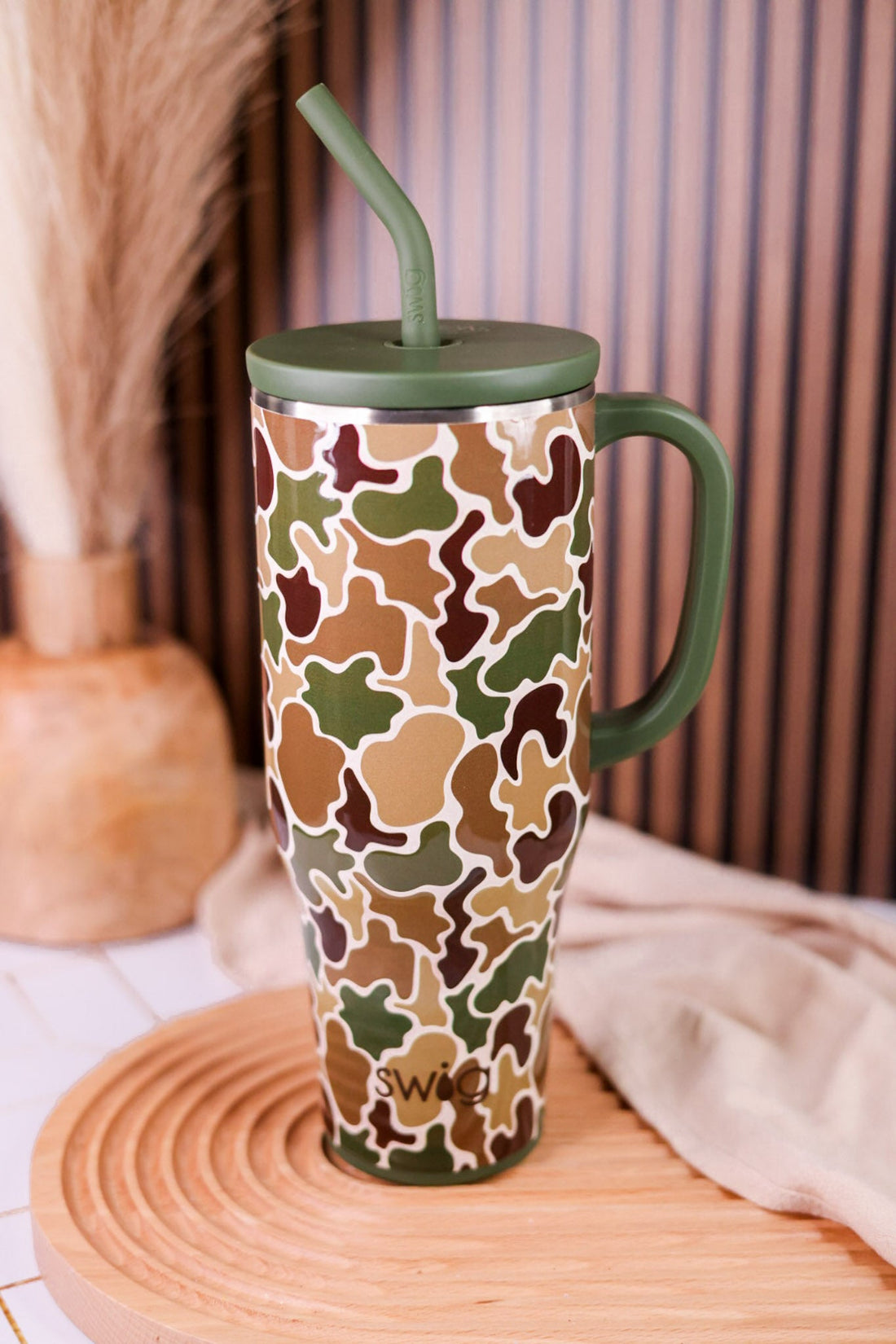 Hunting Camo 40oz Mega Mug - Whiskey Skies - SWIG LIFE