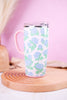 Hydrangeas 22oz Travel Mug - Whiskey Skies - SWIG LIFE