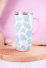 Hydrangeas 22oz Travel Mug - Whiskey Skies - SWIG LIFE