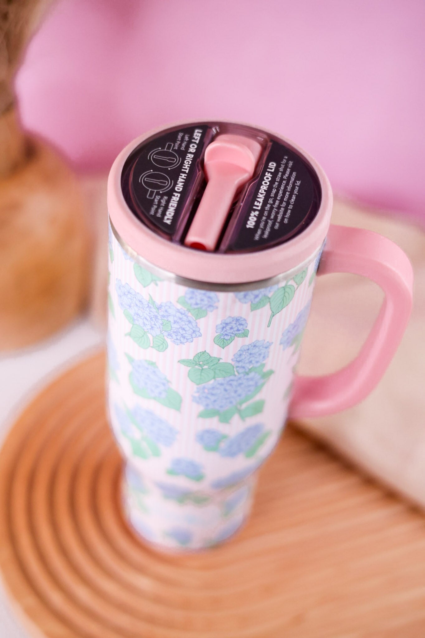 Hydrangeas 30oz Mega Mug - Whiskey Skies - SWIG LIFE