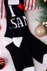 I Heart Santa Women's Crew Socks - Whiskey Skies - CRESCENT SOCK COMPANY