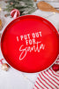 "I Put Out For Santa" Christmas Serving Tray - Whiskey Skies - TOTALEE GIFT