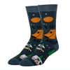 I Sleep Around Women's Camping Crew Socks - Whiskey Skies - JY DESIGNS