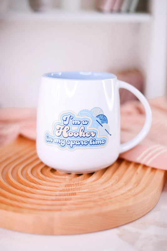 "I'm A Hooker In My Spare Time" 22oz Mug - Whiskey Skies - PAVILION