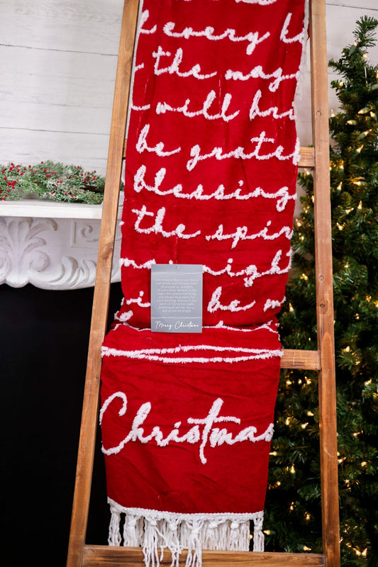 Inspirational Christmas Blanket - Whiskey Skies - PAVILION