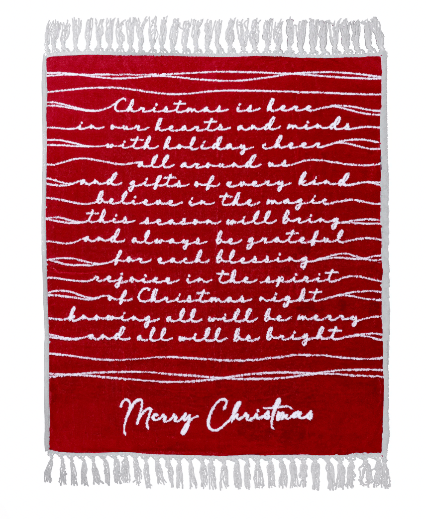 Inspirational Christmas Blanket - Whiskey Skies - PAVILION