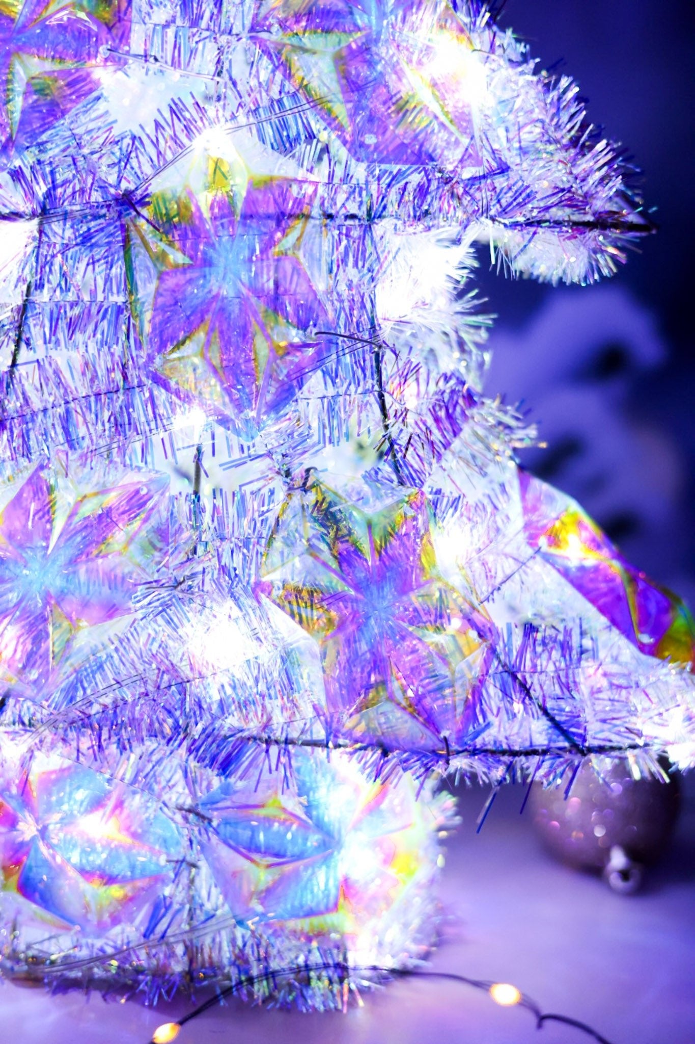 Iridescent Glowing Prism Tree - Whiskey Skies - SPECIAL T IMPORTS INC