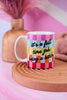 It's A Full Time Job Being A Bitch Ceramic Mug - Whiskey Skies - MUGSBY