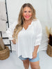 Ivory 3/4 Puff Sleeve Top - Whiskey Skies - ANDREE BY UNIT