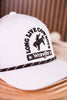 Ivory & Black Wrangler "Long Live Cowboys" Trucker Hat - Whiskey Skies - CAPX