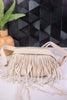 Ivory Removable Fringe Fanny Pack - Whiskey Skies - THOMAS & LEE CO.