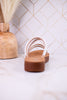Ivory "Striptease" Sandals - Whiskey Skies - CORKYS FOOTWEAR