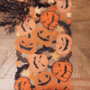 Jack - O - Lantern & Bat Table Runner - Whiskey Skies - C & F ENTERPRISES