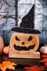 Jack O' Lantern With Witch Hat Stand - Whiskey Skies - WT COLLECTION