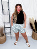 Jamie Camo Lounge Shorts - Whiskey Skies - MICHELLE MAE