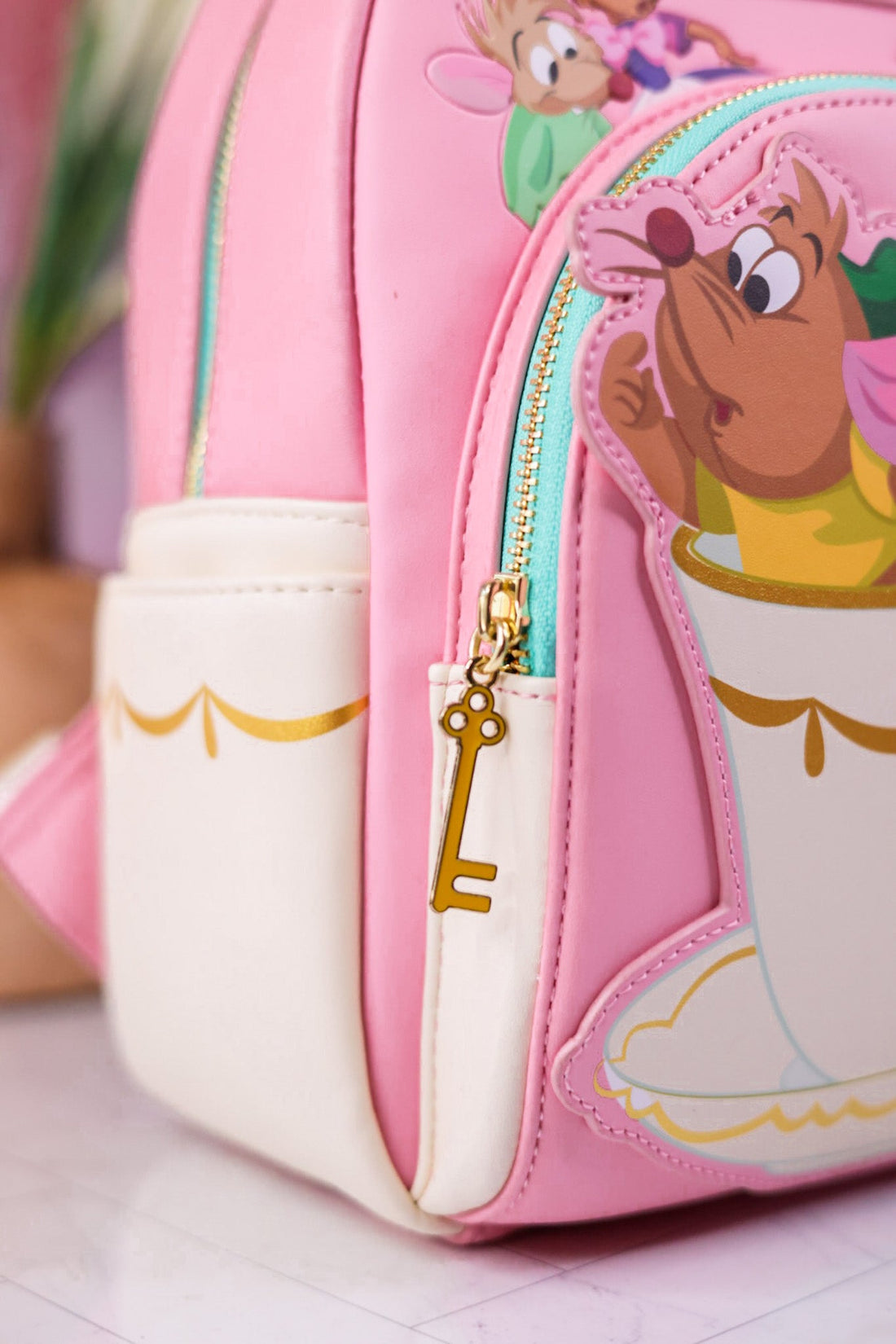 Jaq And Gus Mini Disney Backpack - Whiskey Skies - LOUNGEFLY