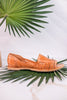Jared Huarache Woven Tan Slip on Sandals - Whiskey Skies - VOLATILE