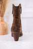 Jimi Black Leopard Ankle Boots - Whiskey Skies - VERY G