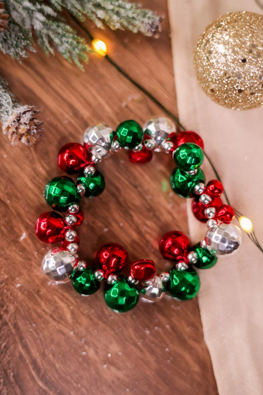 Jingle Bells Bracelet - Whiskey Skies - PERIWINKLE BY BARLOW