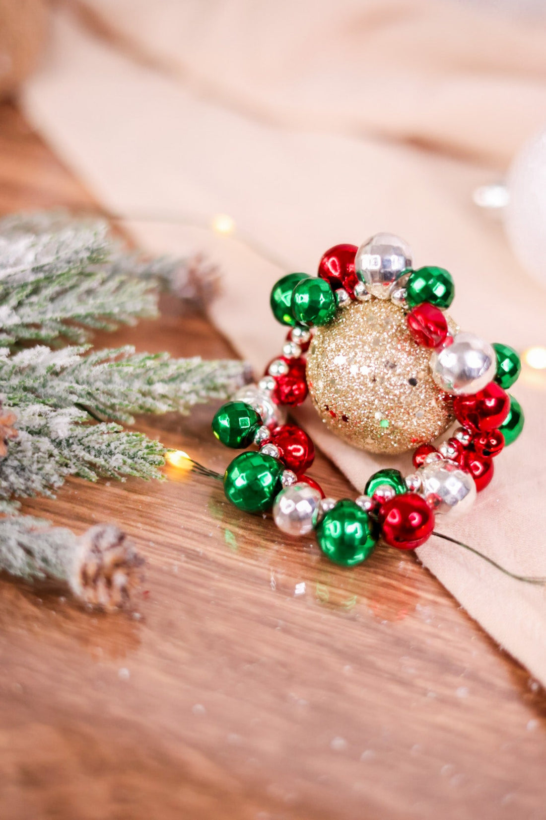 Jingle Bells Bracelet - Whiskey Skies - PERIWINKLE BY BARLOW