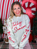 Jolly Season Long Sleeve Sweatshirt - Whiskey Skies - SOUTHERN BLISS COMPANY