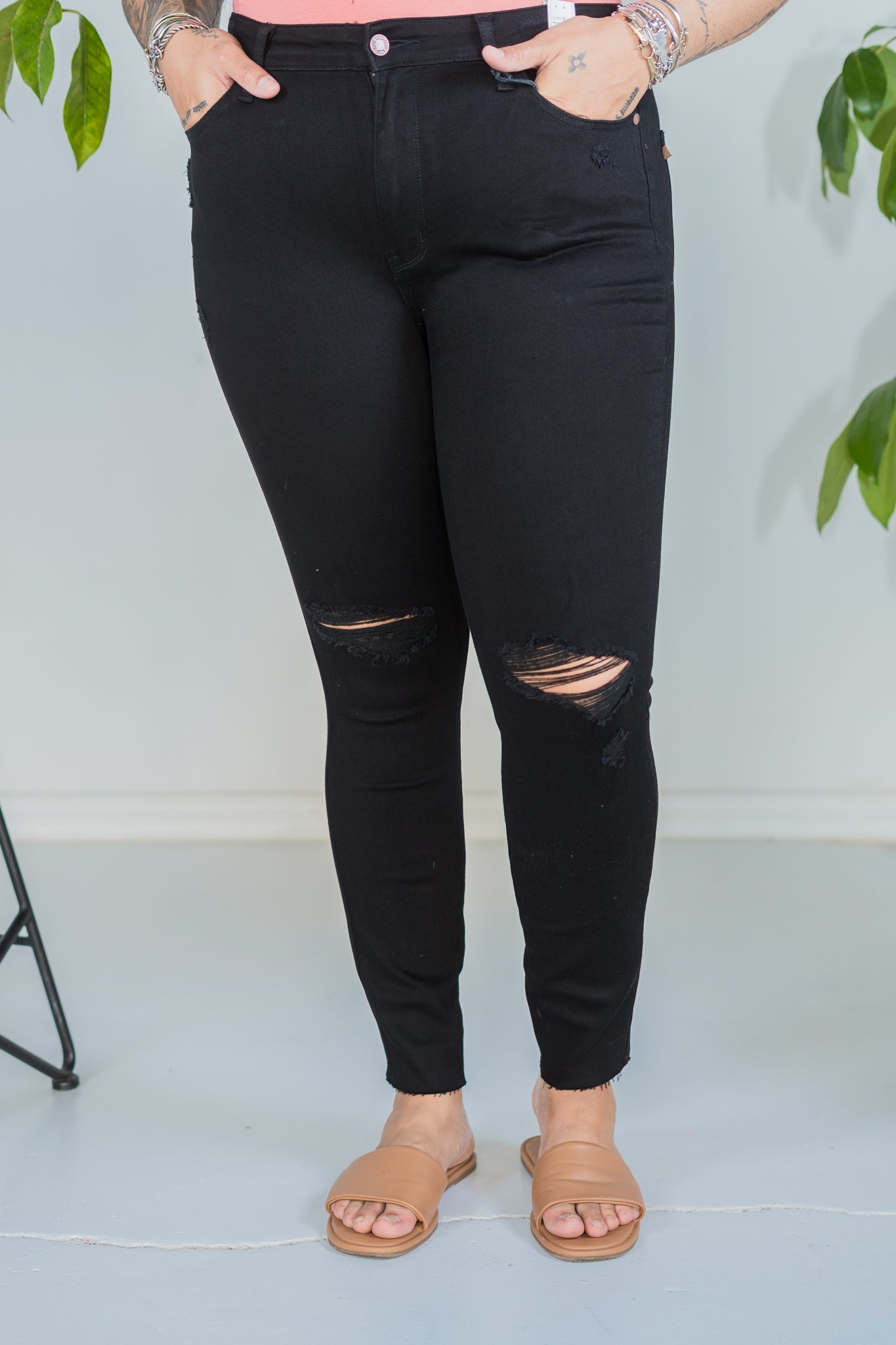 9744 Blue Skinny Fit Jeans