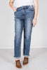 Judy Blue Bleach Splash Boyfriend Jeans - Whiskey Skies - JUDY BLUE