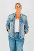 Judy Blue Boyfriend Rigid Magic Jean Jacket - Whiskey Skies - JUDY BLUE