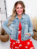 Judy Blue Boyfriend Rigid Magic Jean Jacket - Whiskey Skies - JUDY BLUE