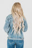 Judy Blue Boyfriend Rigid Magic Jean Jacket - Whiskey Skies - JUDY BLUE