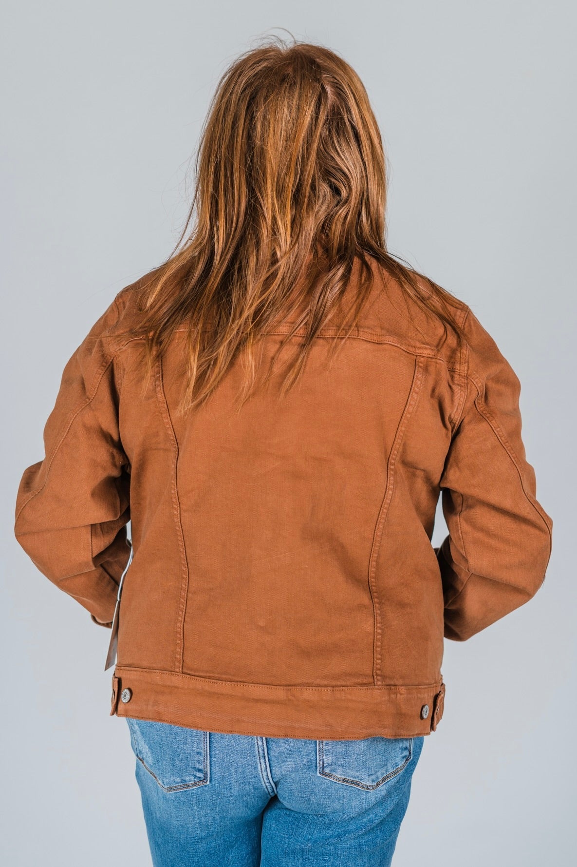 Judy Blue Camel Garment Dyed Jacket - Whiskey Skies - JUDY BLUE