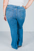 Judy Blue Classic Wash High Waist Flare Jeans - Whiskey Skies - JUDY BLUE