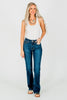 Judy Blue Dark Wash Bootcut Jeans - Whiskey Skies - JUDY BLUE