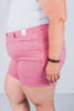 Judy Blue Garment Dyed Rose Pink Denim Shorts - Whiskey Skies - JUDY BLUE