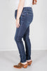 Judy Blue Hi - Rise Super Dark Skinny Jeans - Whiskey Skies - JUDY BLUE