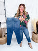 Judy Blue High Rise Button Fly Skinny Jeans - Whiskey Skies - JUDY BLUE