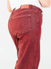 Judy Blue High - Waist Burgundy Retro Wide Jeans - Whiskey Skies - JUDY BLUE