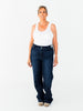 Judy Blue High Waist Dark Wash Straight Leg Jeans (Short/Regular/Long) - Whiskey Skies - JUDY BLUE