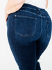 Judy Blue High Waist Dark Wash Straight Leg Jeans (Short/Regular/Long) - Whiskey Skies - JUDY BLUE