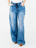 Judy Blue High - Waist Feather - Weight Wilhemina Elastic Waist Band Jeans - Whiskey Skies - JUDY BLUE