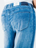 Judy Blue High - Waist Feather - Weight Wilhemina Elastic Waist Band Jeans - Whiskey Skies - JUDY BLUE