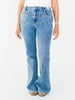 Judy Blue High Waist Flare Jeans With Front Patch Welt Pockets - Whiskey Skies - JUDY BLUE