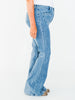 Judy Blue High Waist Flare Jeans With Front Patch Welt Pockets - Whiskey Skies - JUDY BLUE