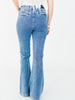 Judy Blue High Waist Flare Jeans With Front Patch Welt Pockets - Whiskey Skies - JUDY BLUE
