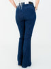 Judy Blue High Waist Flare Jeans With Patch Pockets - Whiskey Skies - Whiskey Skies