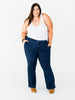 Judy Blue High Waist Flare Jeans With Patch Pockets - Whiskey Skies - Whiskey Skies