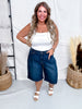 Judy Blue High - Waist Jorts - Whiskey Skies - JUDY BLUE