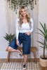 Judy Blue High - Waist Jorts - Whiskey Skies - JUDY BLUE